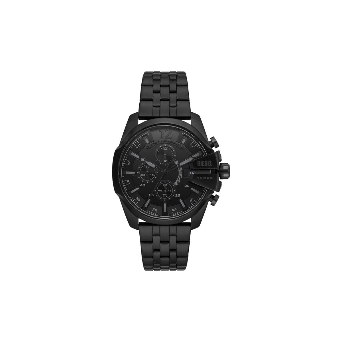 Diesel Analog DZ4617 Baby Chief Men's Watch 43 Mm Black